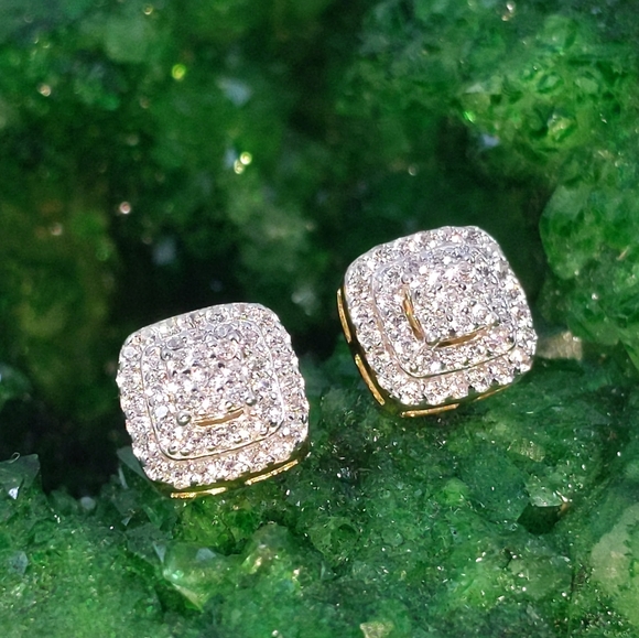 925 Bi-Color Square - Picture 9 of 9